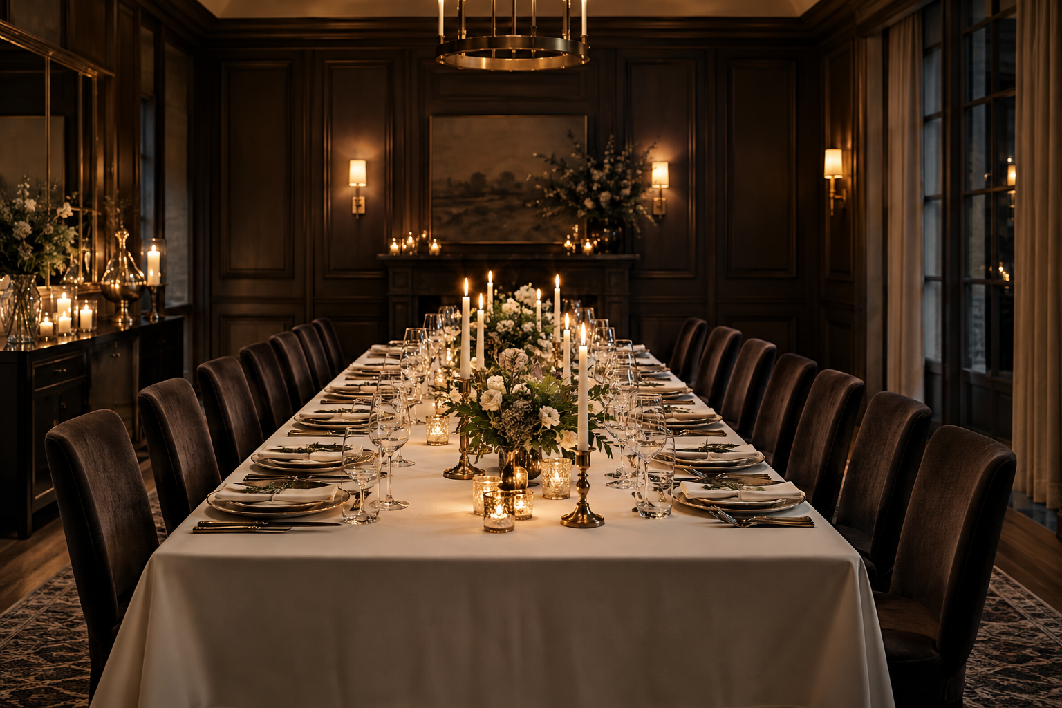 Private
    event dining
    setup